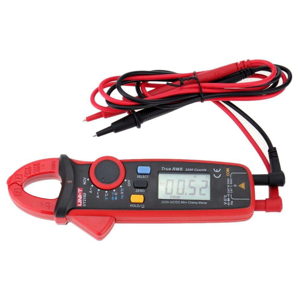 UNI-T UT210D Digital AC/DC Current Voltage Resistance