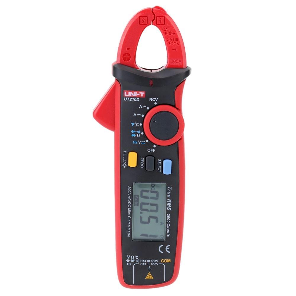 UNI-T UT210D Digital AC/DC Current Voltage Resistance