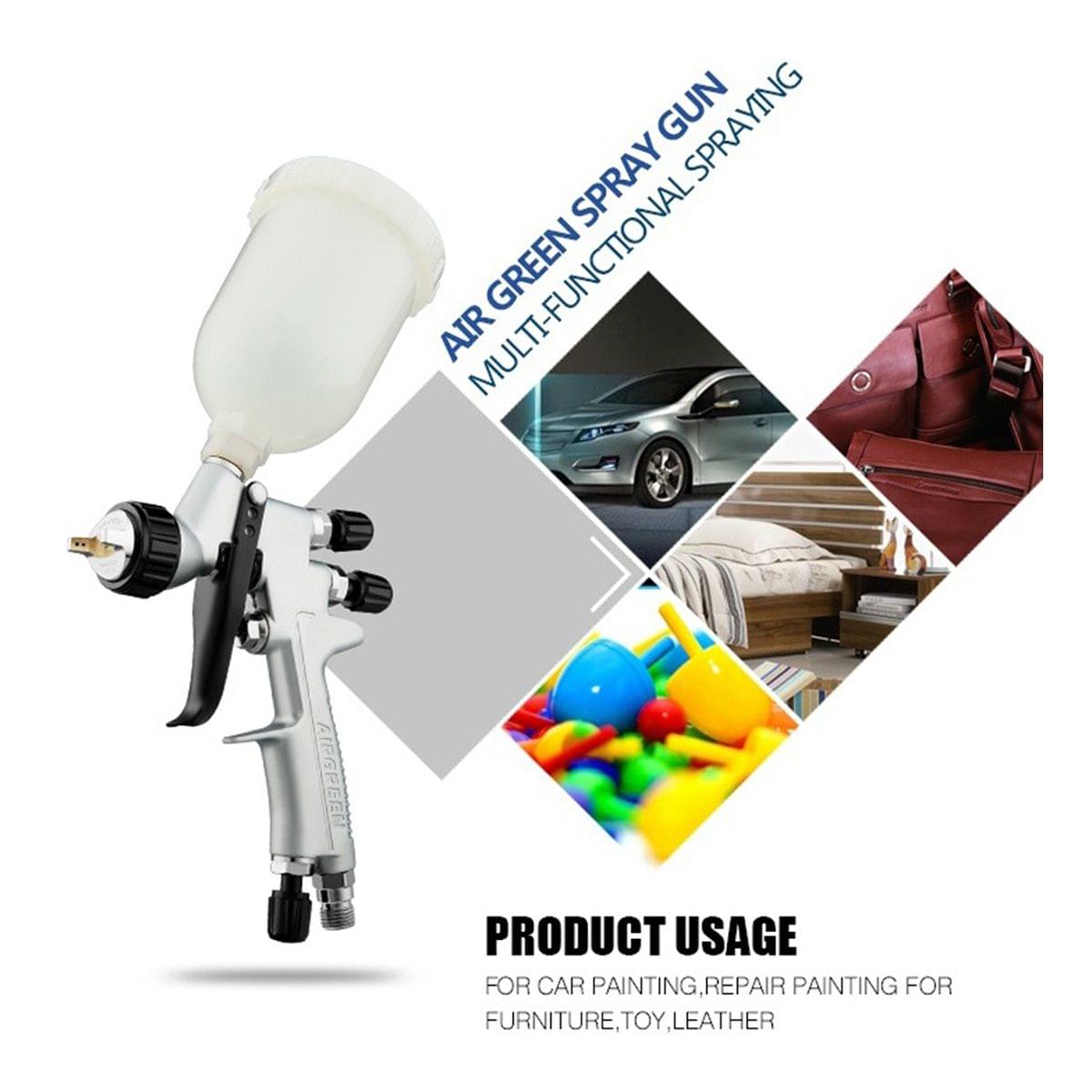 1.0mm HVLP Air Mini Gelcoat Spray Gun Painting  for Cars,