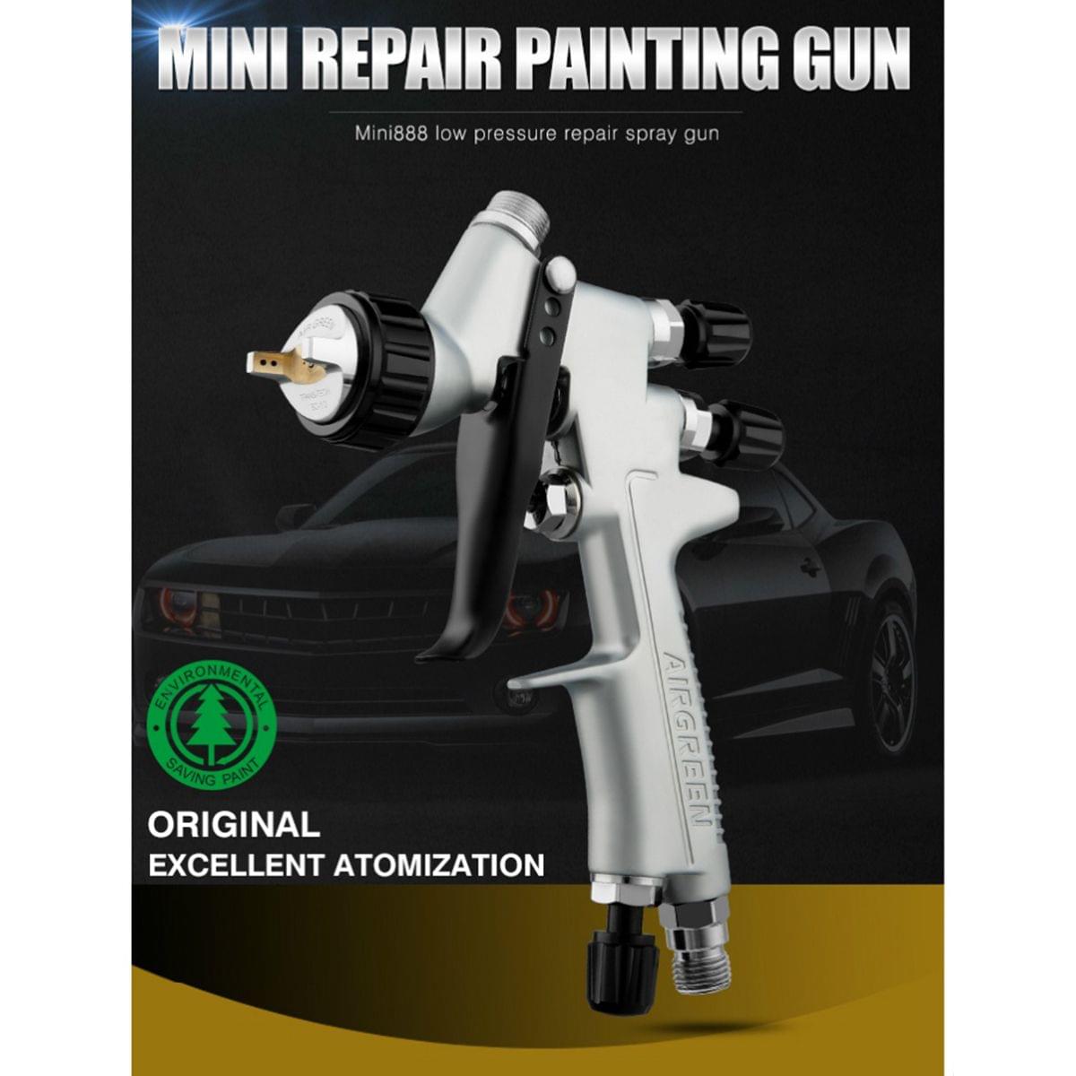1.0mm HVLP Air Mini Gelcoat Spray Gun Painting  for Cars,