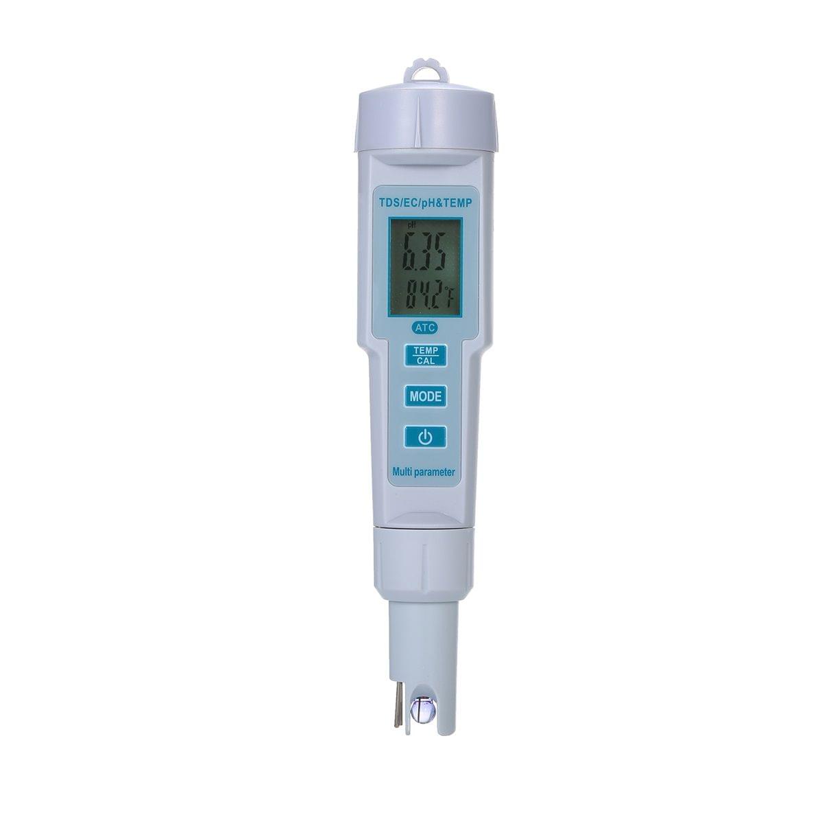 4 in 1 Water Quality Tester pH/EC/TDS/Temperature Meter IP55