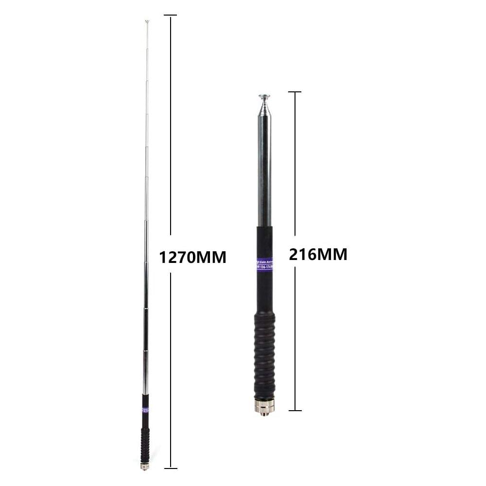 FP10120 Long Tie Rod Antenna SMA-F VHF 136-174MHZ