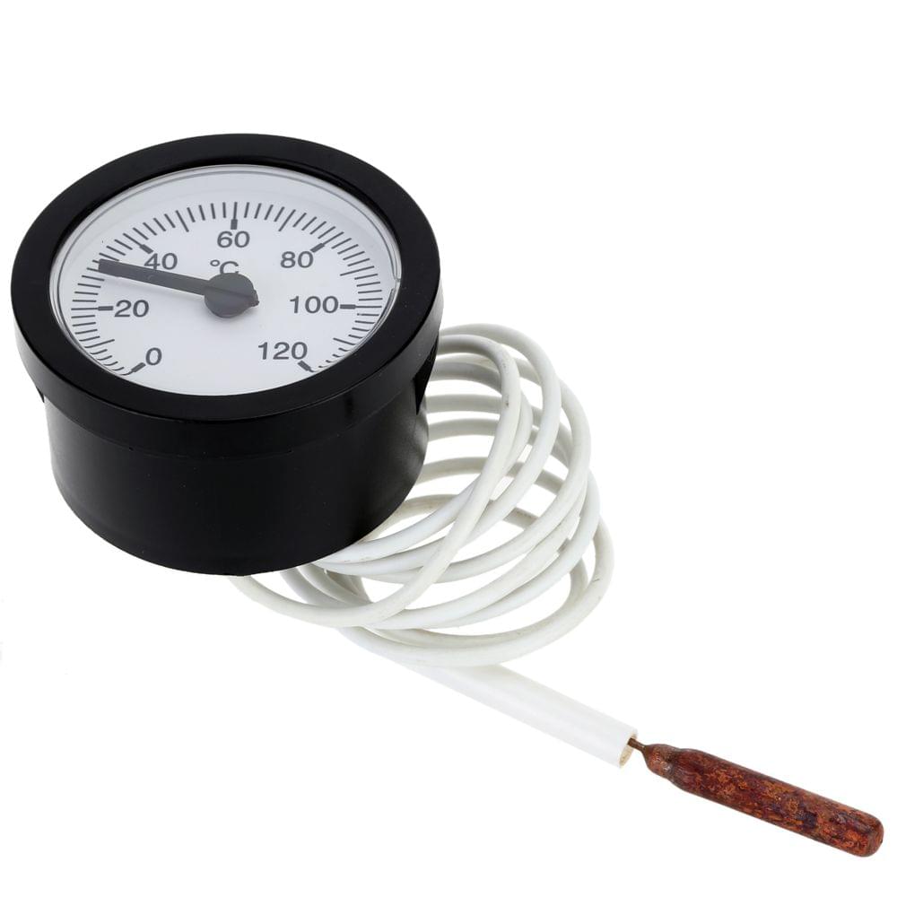 Dial Thermometer Capillary Temperature Gauge with 1.5m