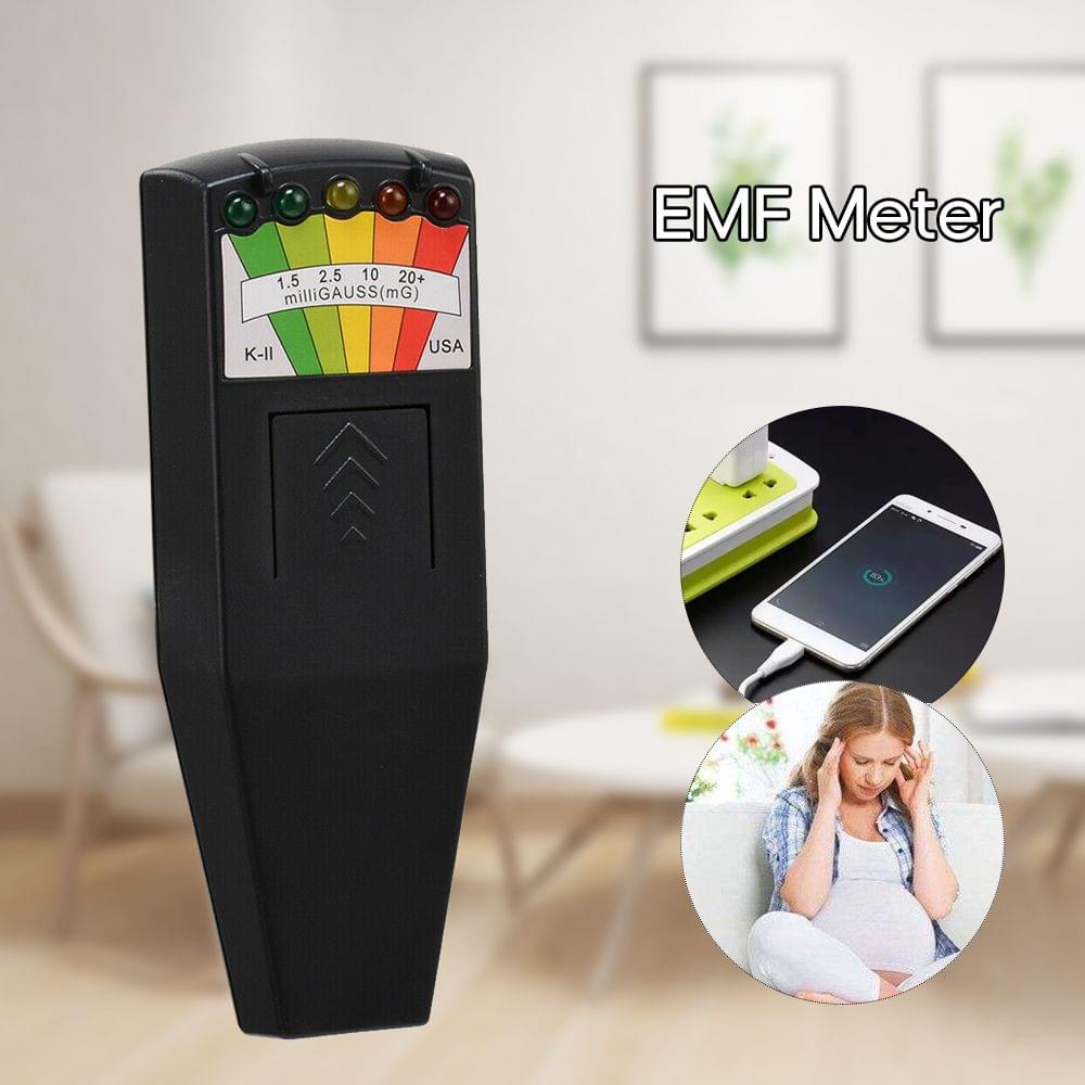 5 Led EMF Meter Magnetizing Field Detector Ghost Detecting