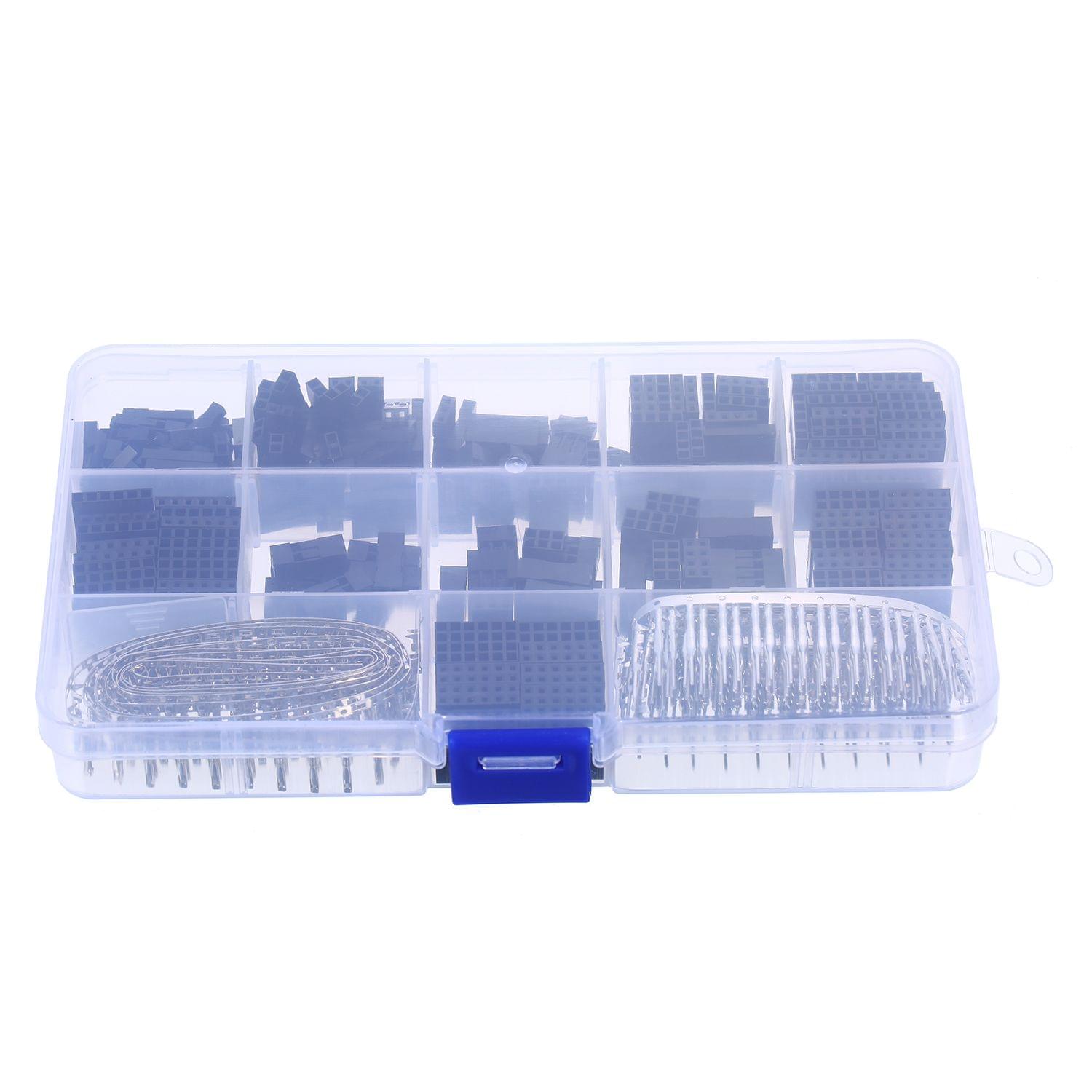 620Pcs 2.54mm Jumper Wire Pin Header Connector Housing Kit