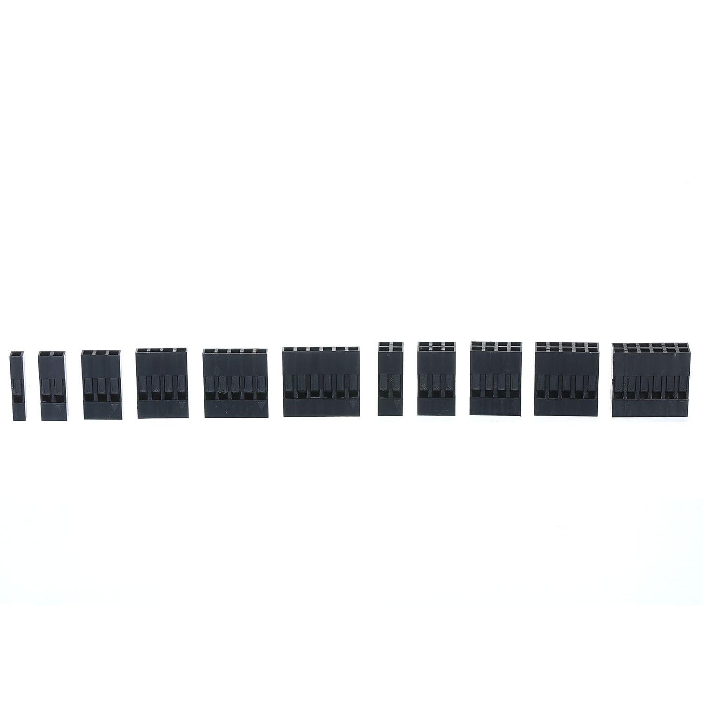 620Pcs 2.54mm Jumper Wire Pin Header Connector Housing Kit