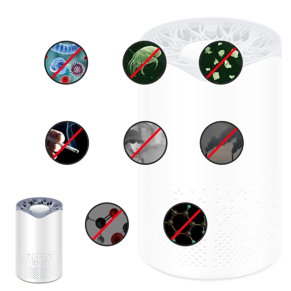 UV Ultraviolet Air Purifier Health UV Cleaner Device 5-layer