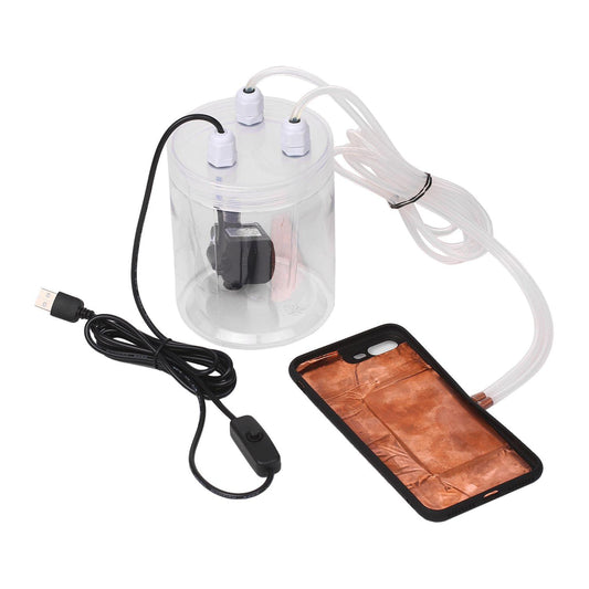 Phone Cooler Mobile Phone Radiator Water-cooled Cooling - Compatible with iPhone 7&8 plus