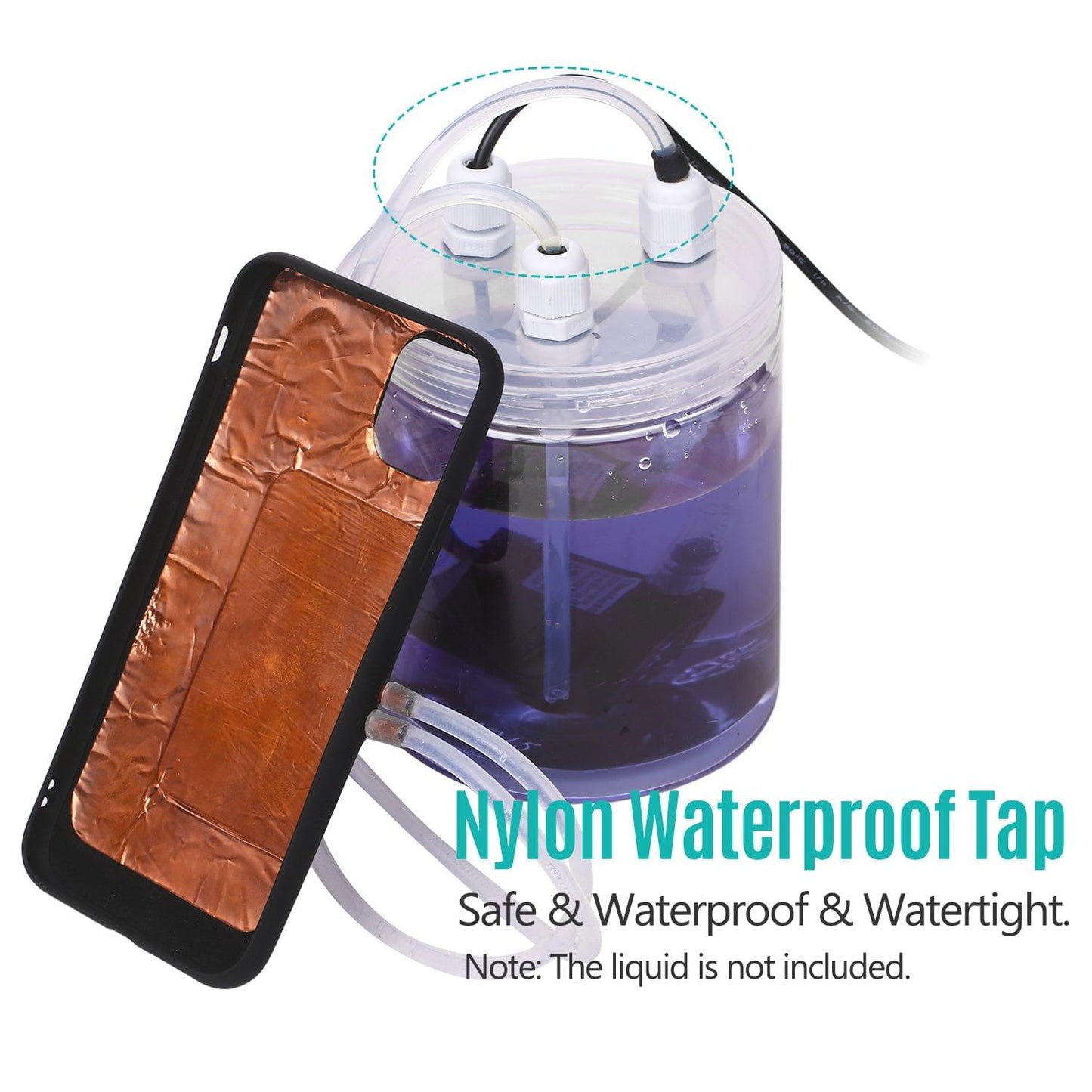 Phone Cooler Mobile Phone Radiator Water-cooled Cooling - Compatible with iPhone 11 6.1inch