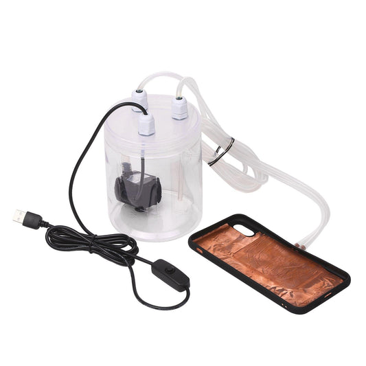 Phone Cooler Mobile Phone Radiator Water-cooled Cooling - Compatible with iPhone X