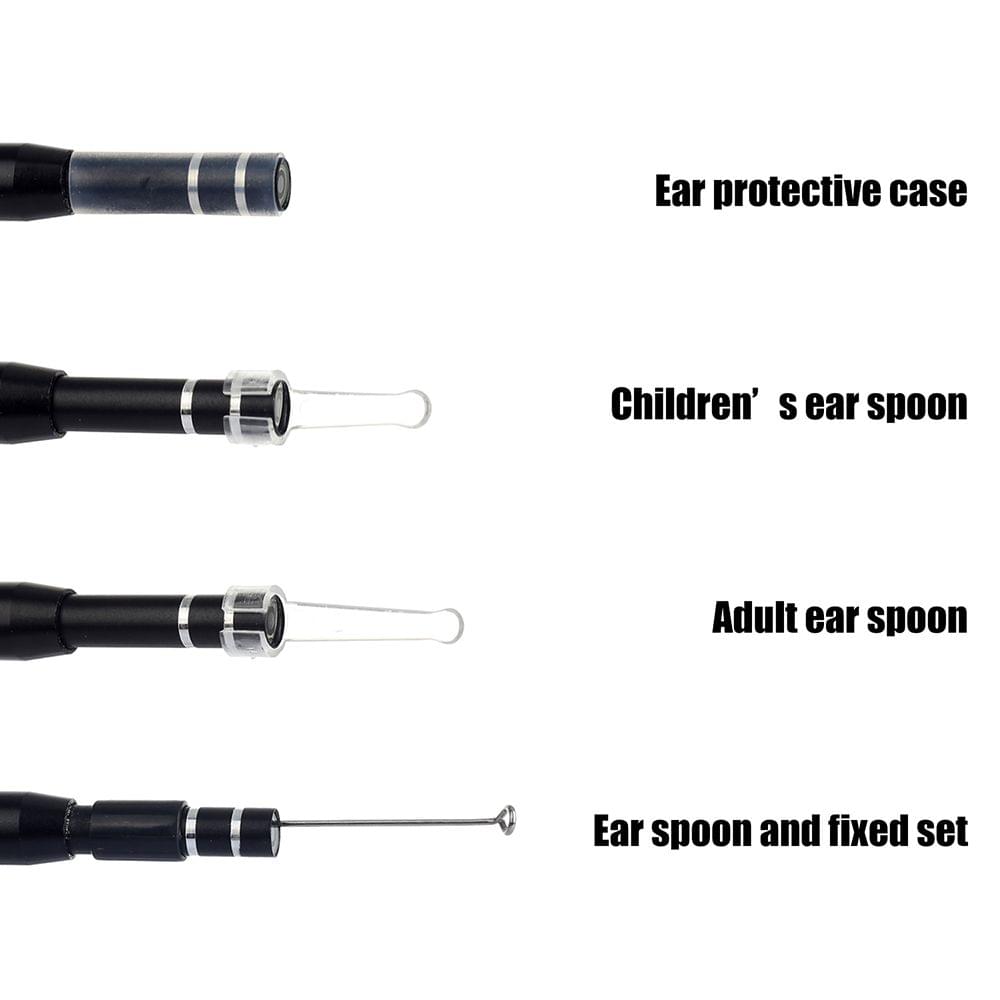 3-in-1 Visual Earpick Otoscope Endoscope with 5.5mm Camera
