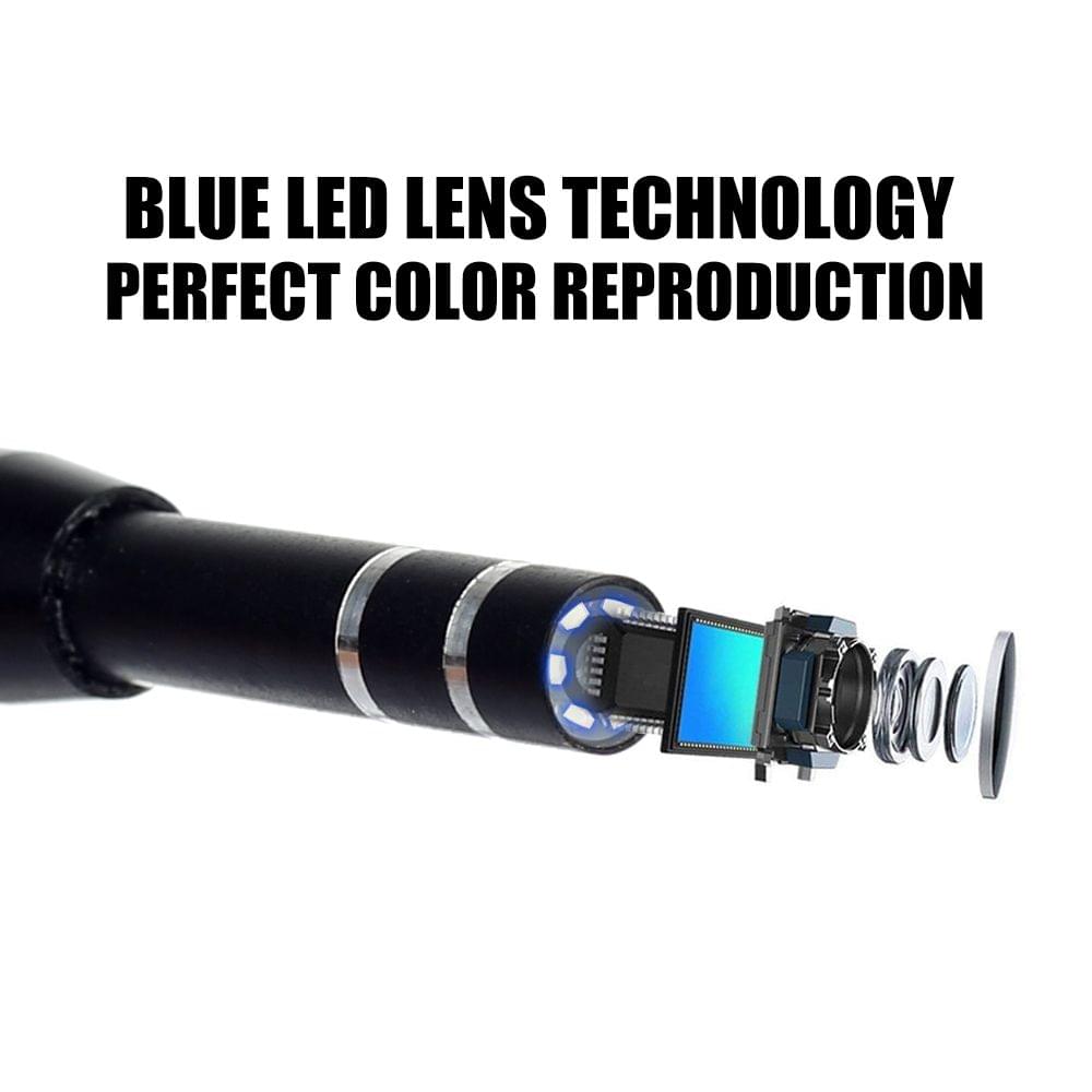 3-in-1 Visual Earpick Otoscope Endoscope with 5.5mm Camera