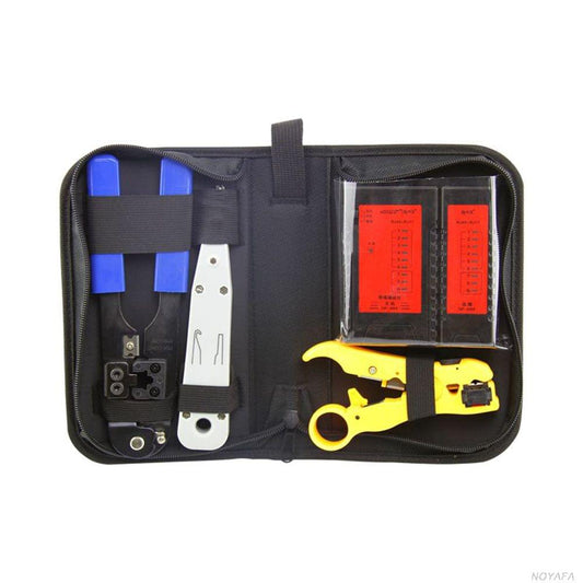 4 in 1 Network Cable Tester Set LAN Tester RJ11 Measurable