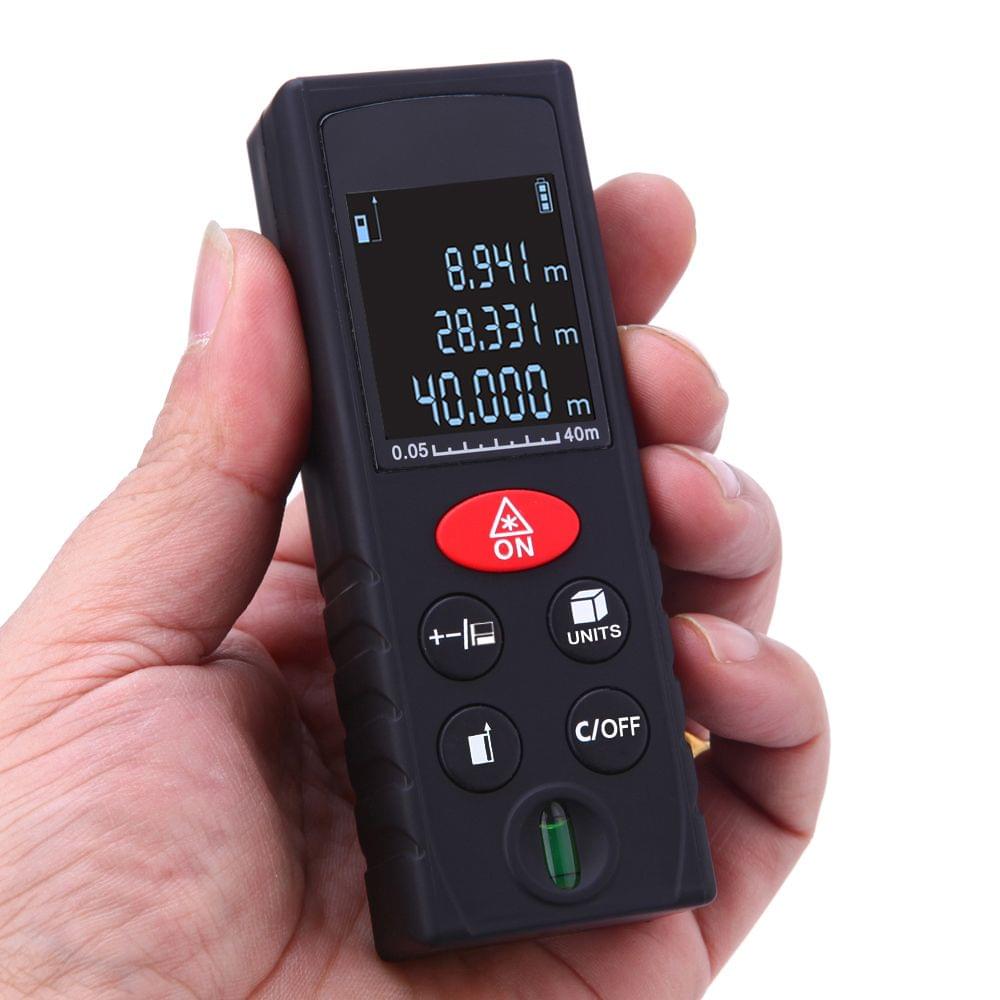 40m/131ft Mini Handheld Digital Laser Distance Meter High - 40 m
