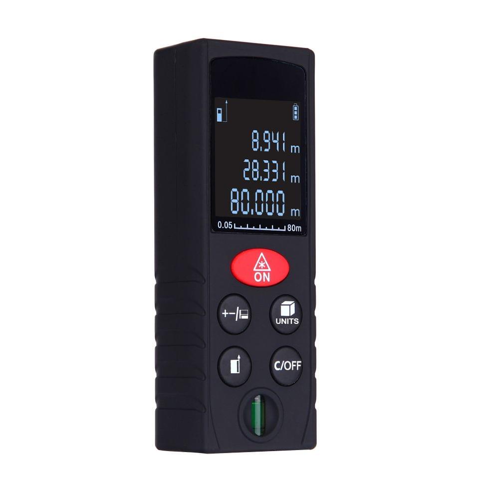 80m/262ft Mini Handheld Digital Laser Distance Meter High - 80 m