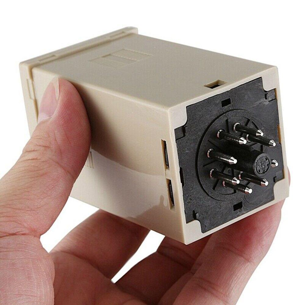 DH48S-1Z Programmable Digital Display Time Relay Timer - With bracket