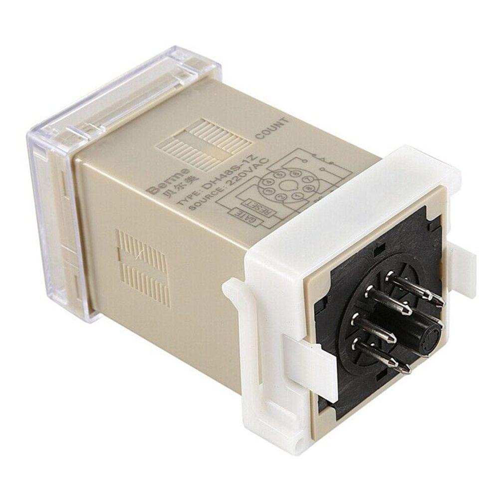 DH48S-1Z Programmable Digital Display Time Relay Timer - With bracket