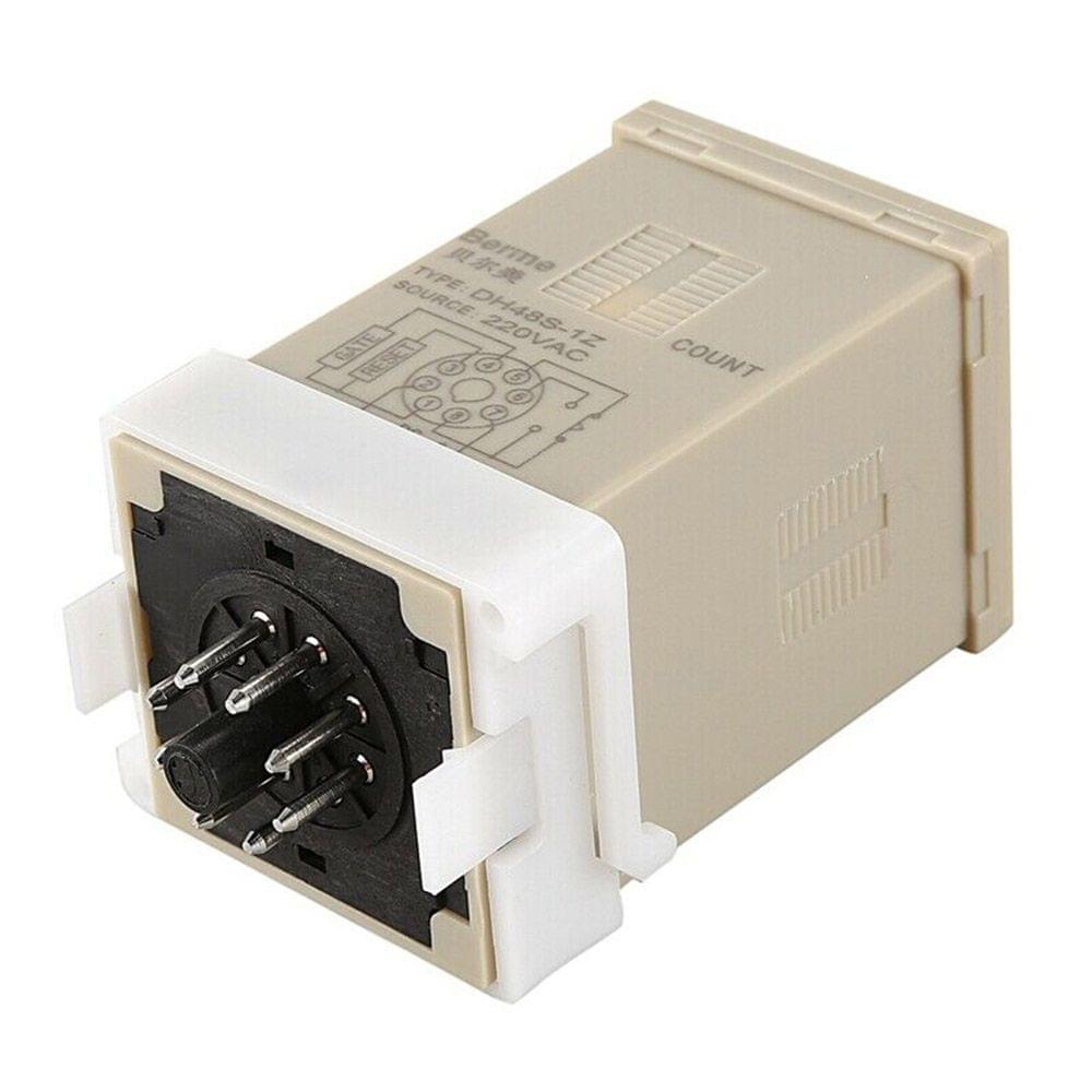 DH48S-1Z Programmable Digital Display Time Relay Timer - With bracket