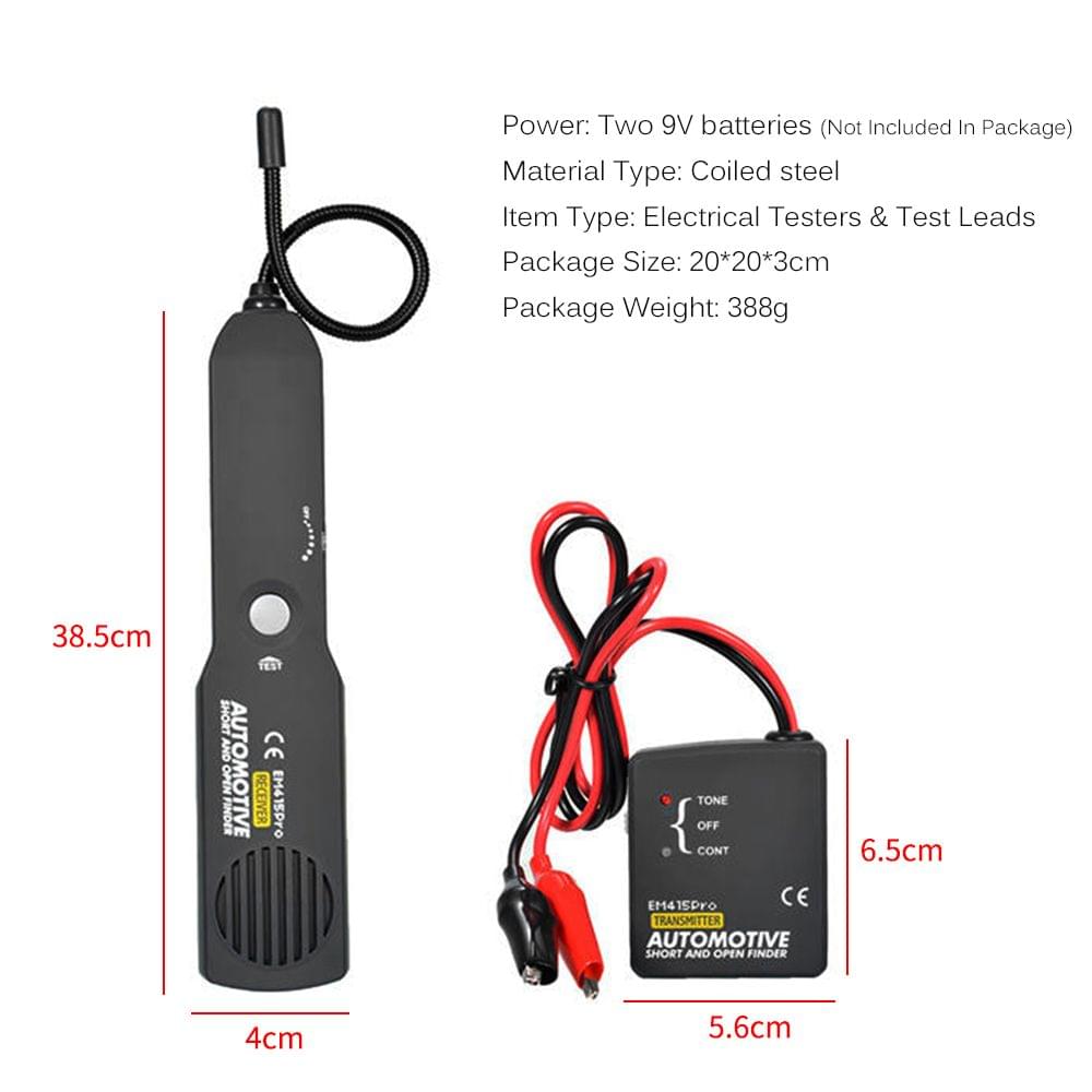 Automotive Electric Circuit Tester Open Short Circuit Finder