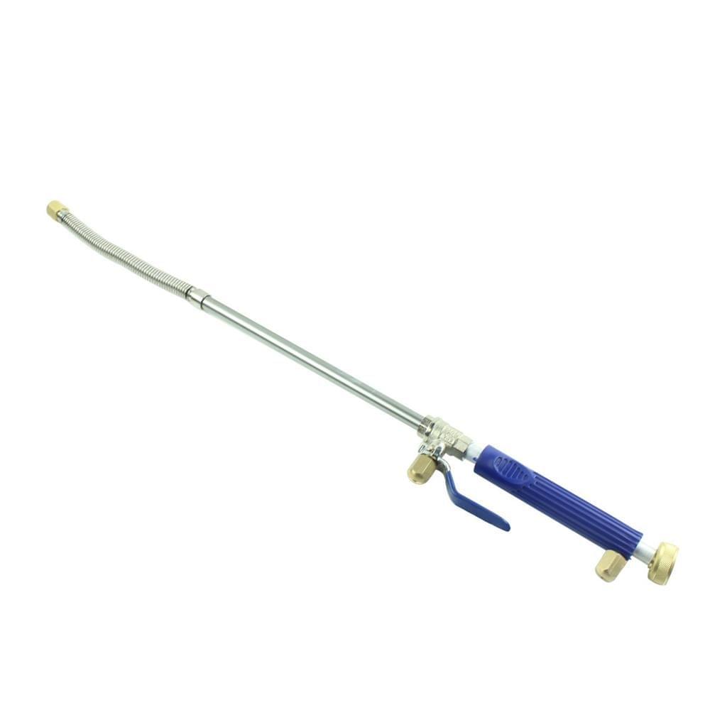 High Pressure Power Washer Spray Nozzle Water Hose Wands - Blue & Silver