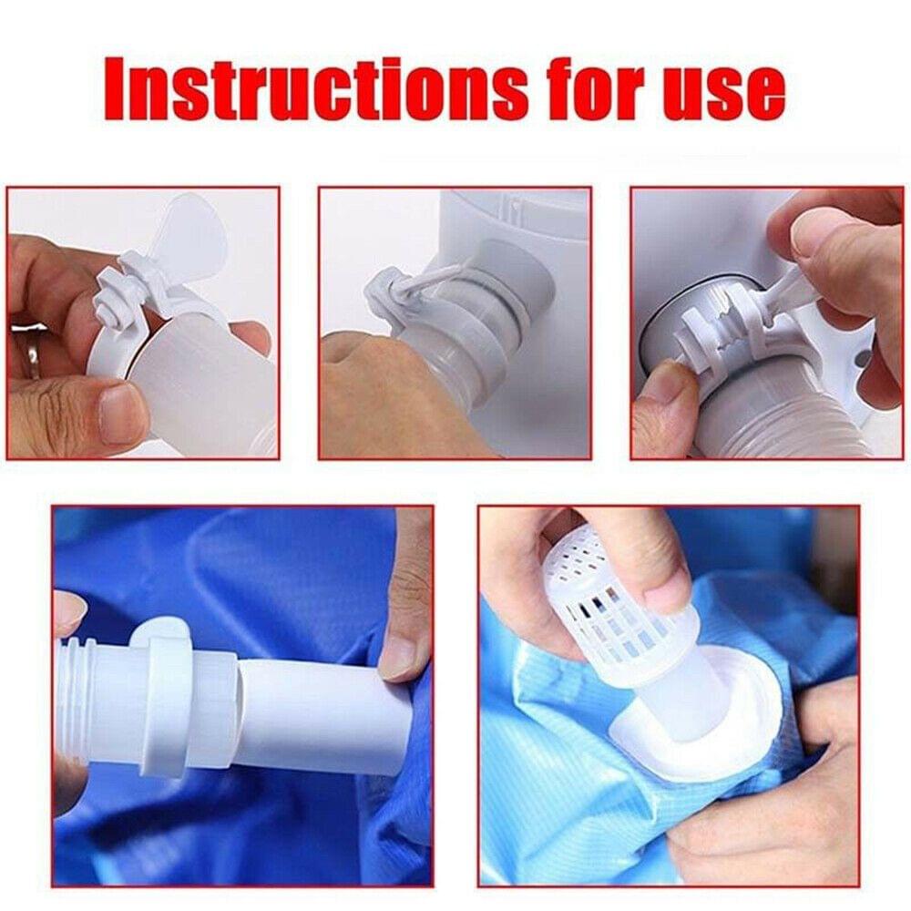 Swimming Pool Electric Filter Pump Water Cleaning Tool Above - EU Plug