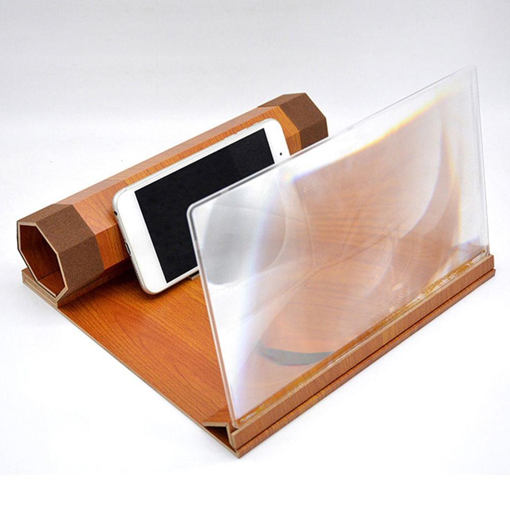 Multifunctional 12in Lightweight Wooden High Definition - yellow peach