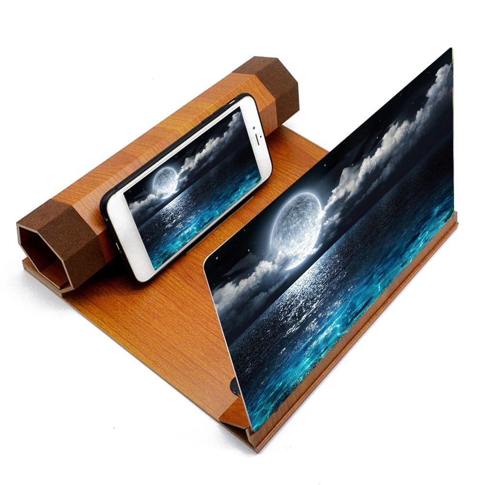 Multifunctional 12in Lightweight Wooden High Definition - yellow peach