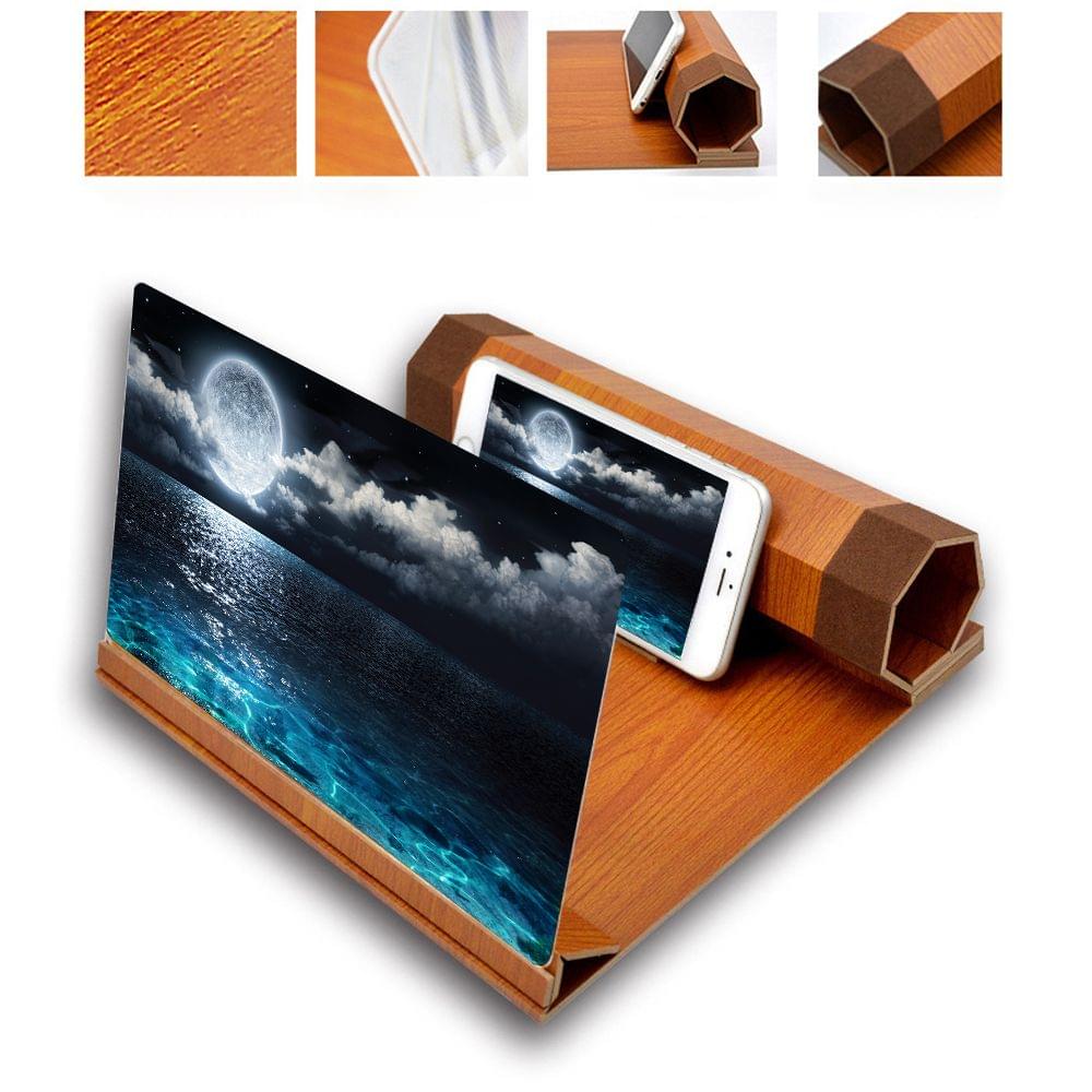 Multifunctional 12in Lightweight Wooden High Definition - yellow peach