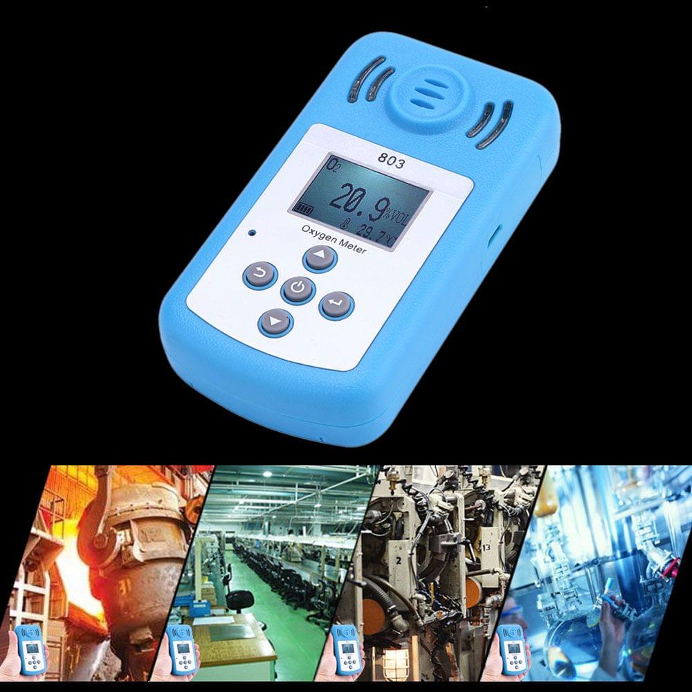 Oxygen Meter Portable Oxygen(O2) Concentration Detector with