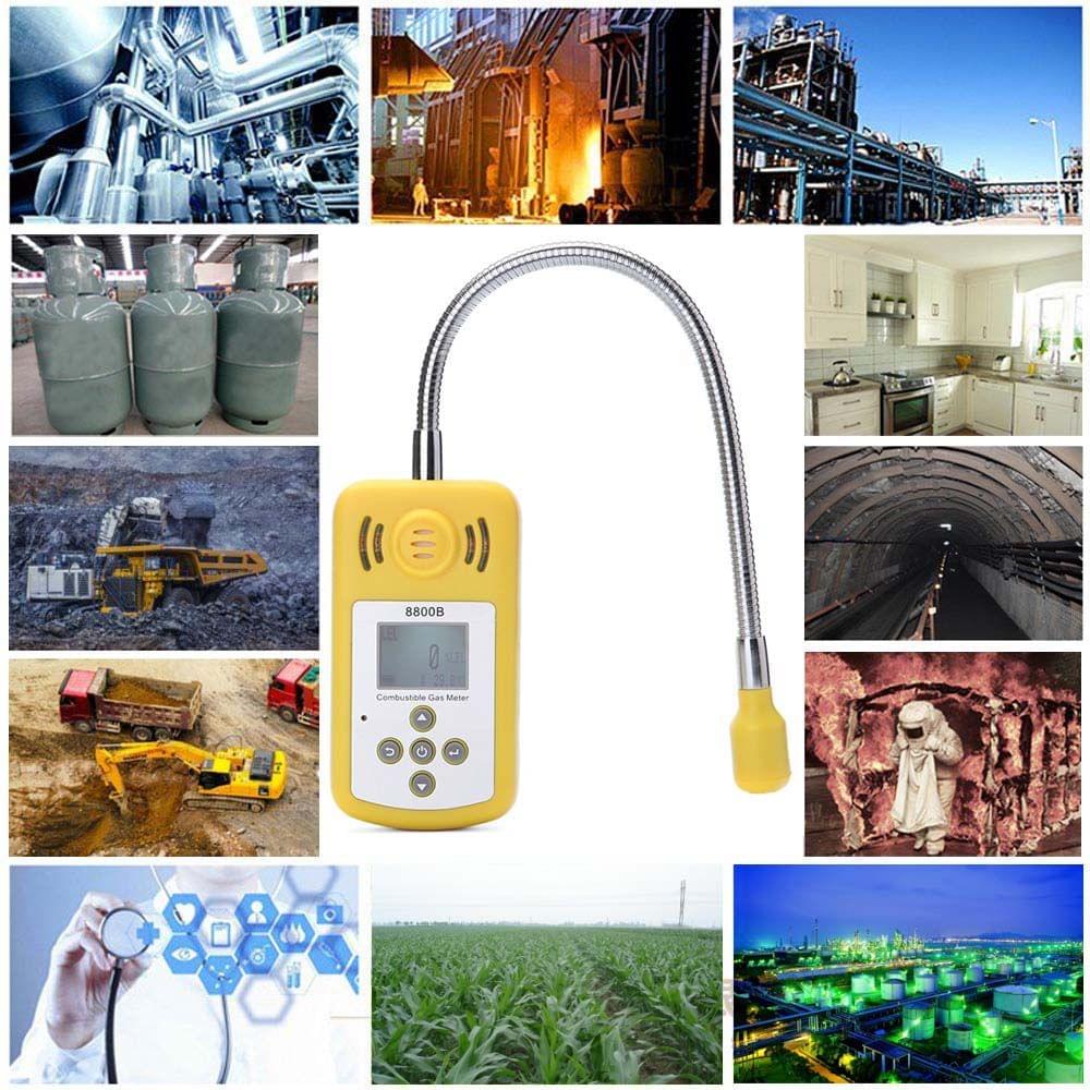 Professional Combustible Gas Detector Portable Gas Leak