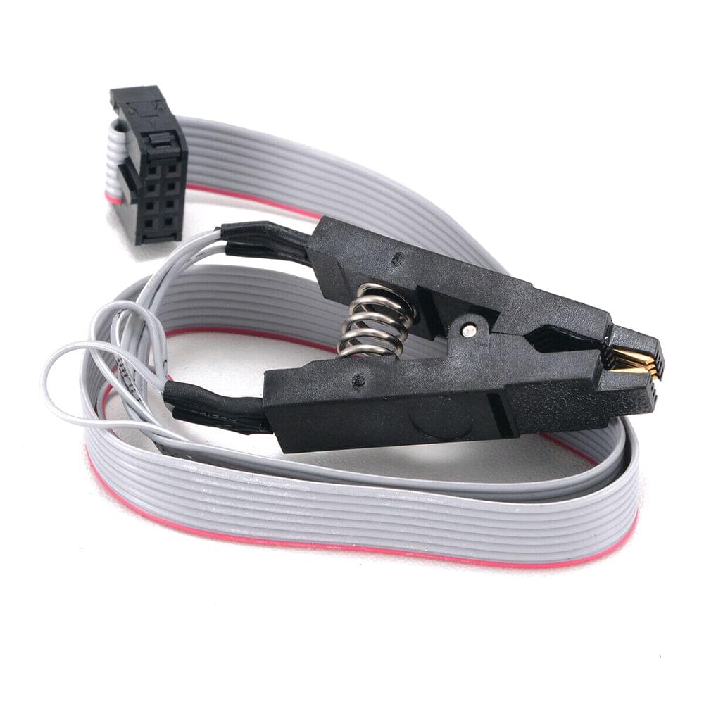 CH341A USB Programmer Kit with SOP8 Clip EEPROM Burner BIOS - CH341A Kit