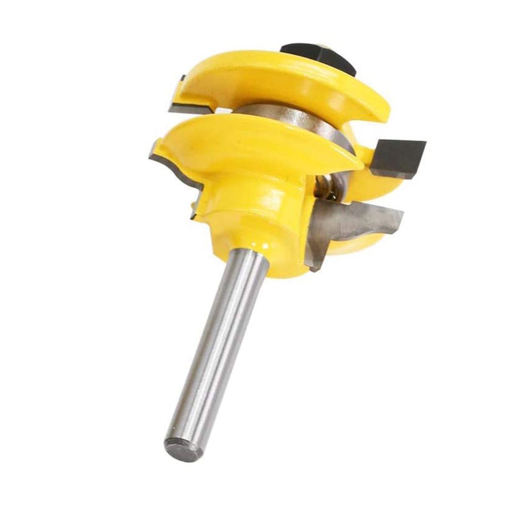 3 PCS Router Bit Set 1/4 Inch Shank Roman Ogee Rail and