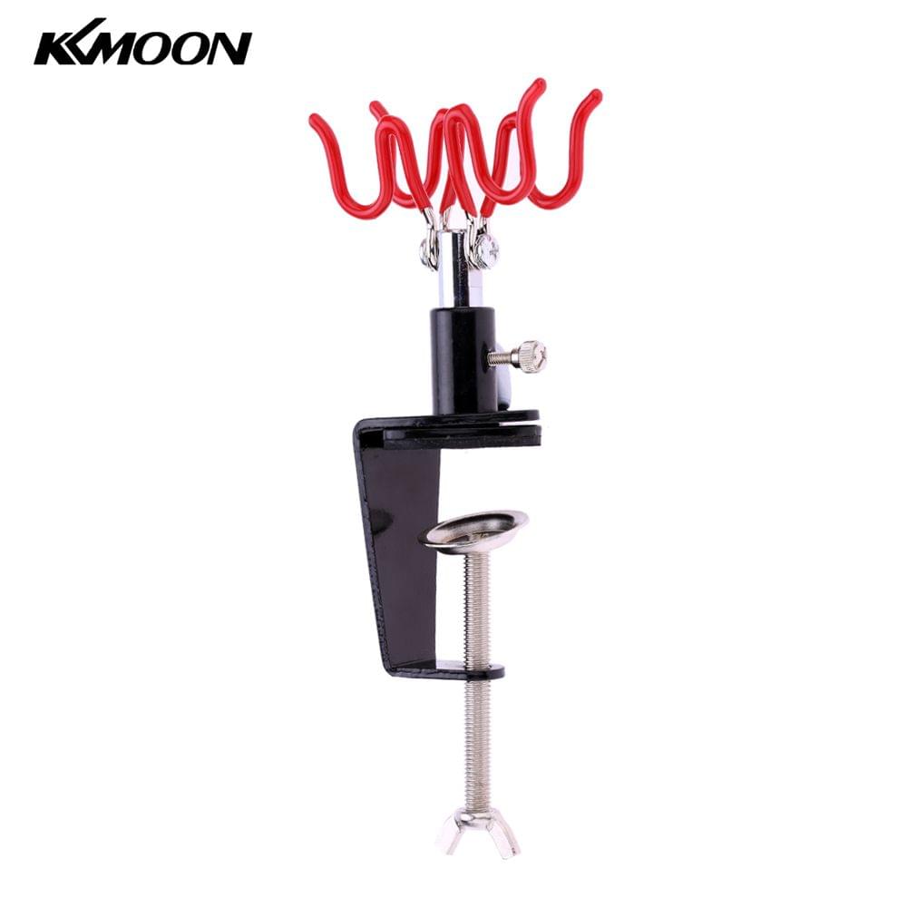 KKmoon Airbrush Holder Holding Clamp-On Mount Table Mount 2