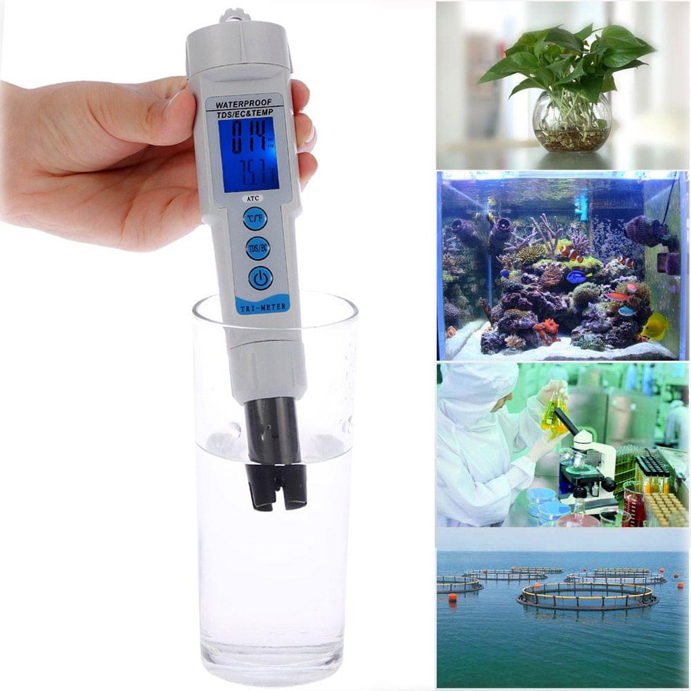 Mini Professional 3 in 1 Pen Type Water Quality Tester