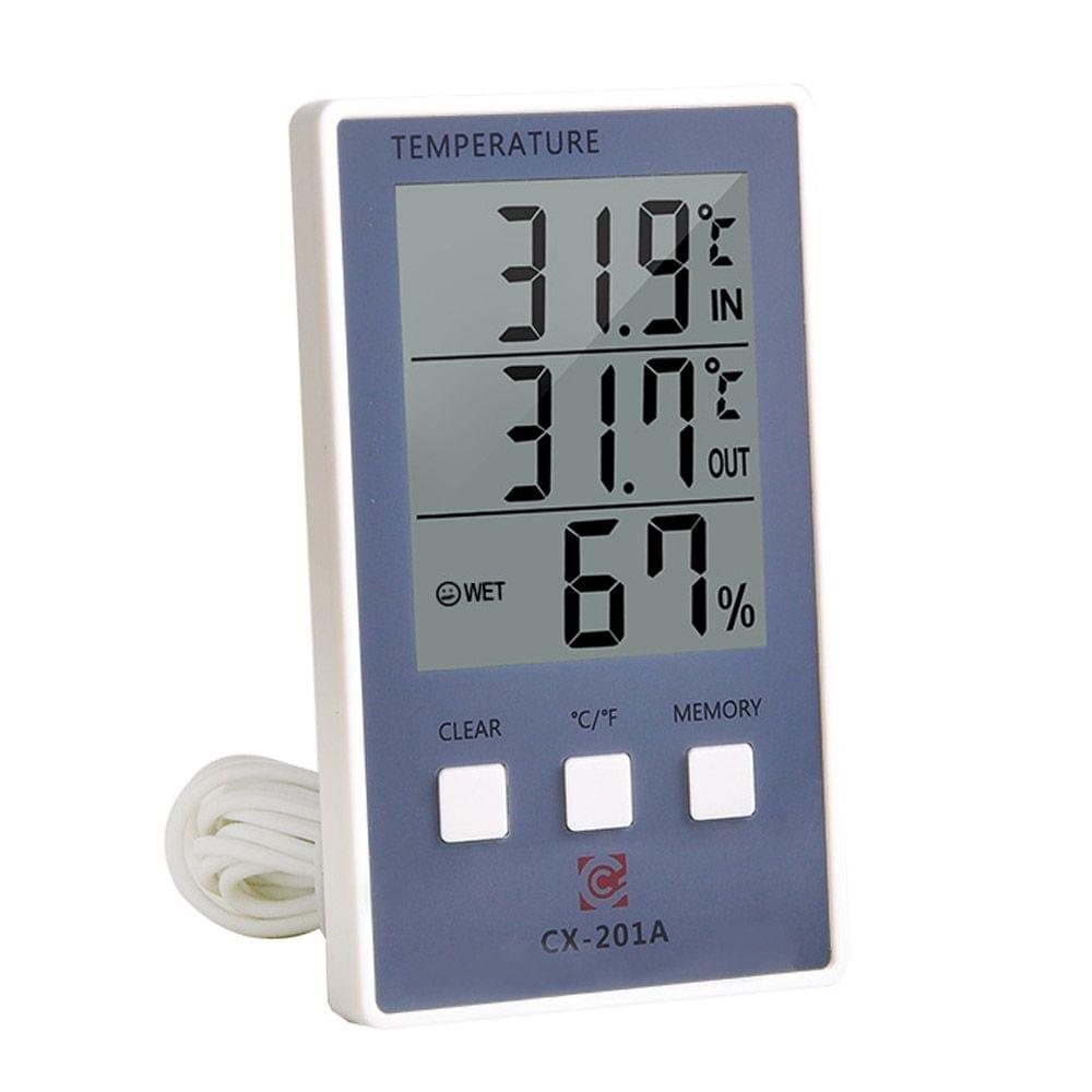 LCD Digital Indoor/Outdoor Thermometer Hygrometer