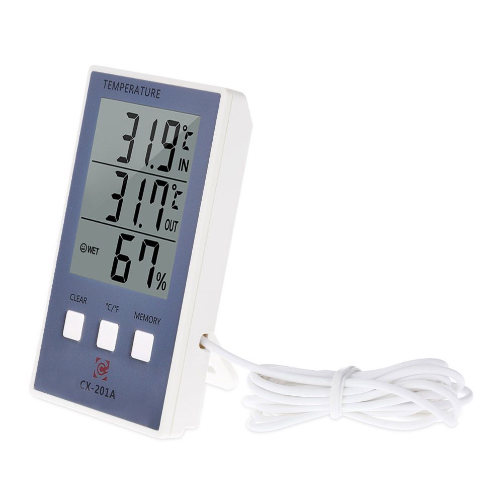 LCD Digital Indoor/Outdoor Thermometer Hygrometer
