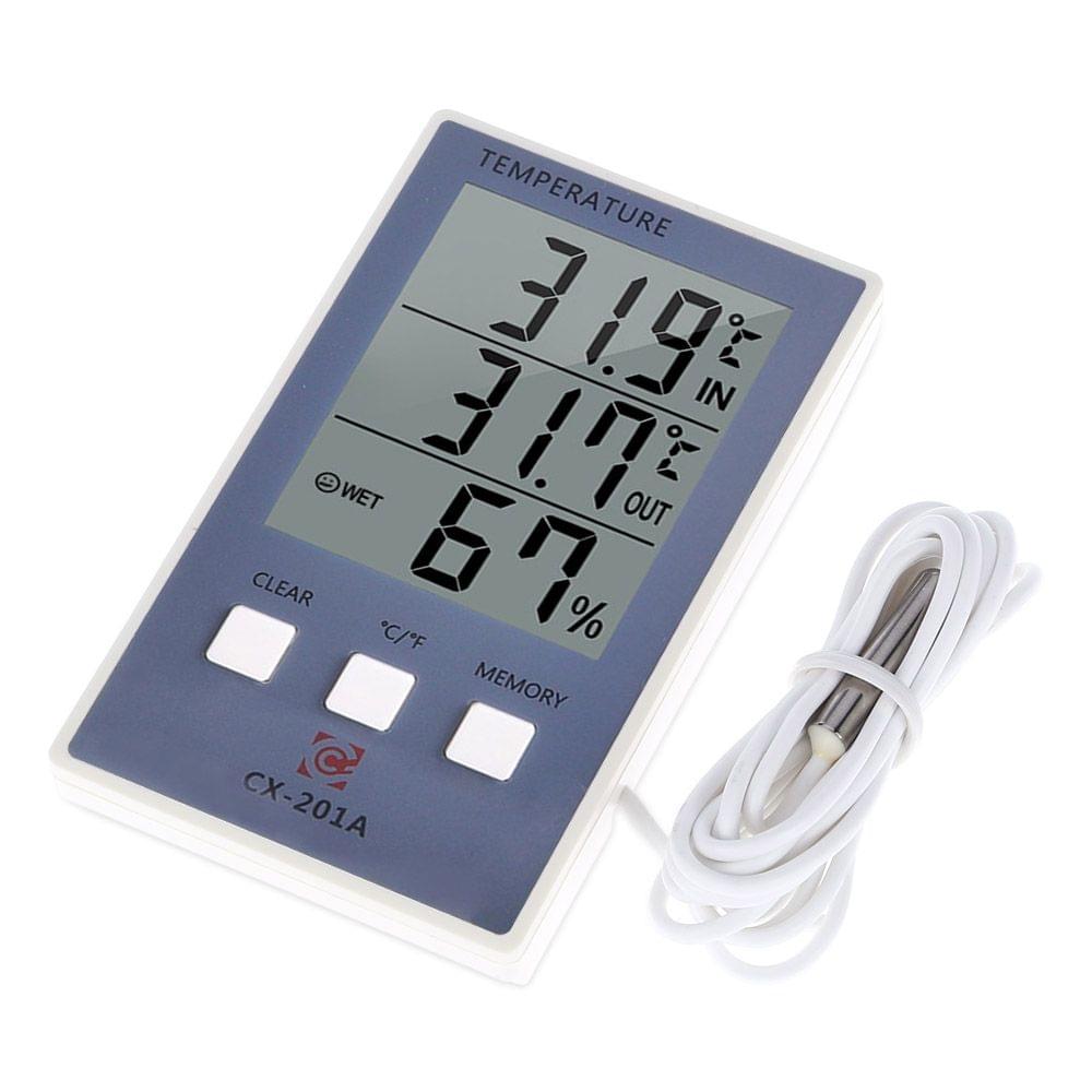 LCD Digital Indoor/Outdoor Thermometer Hygrometer