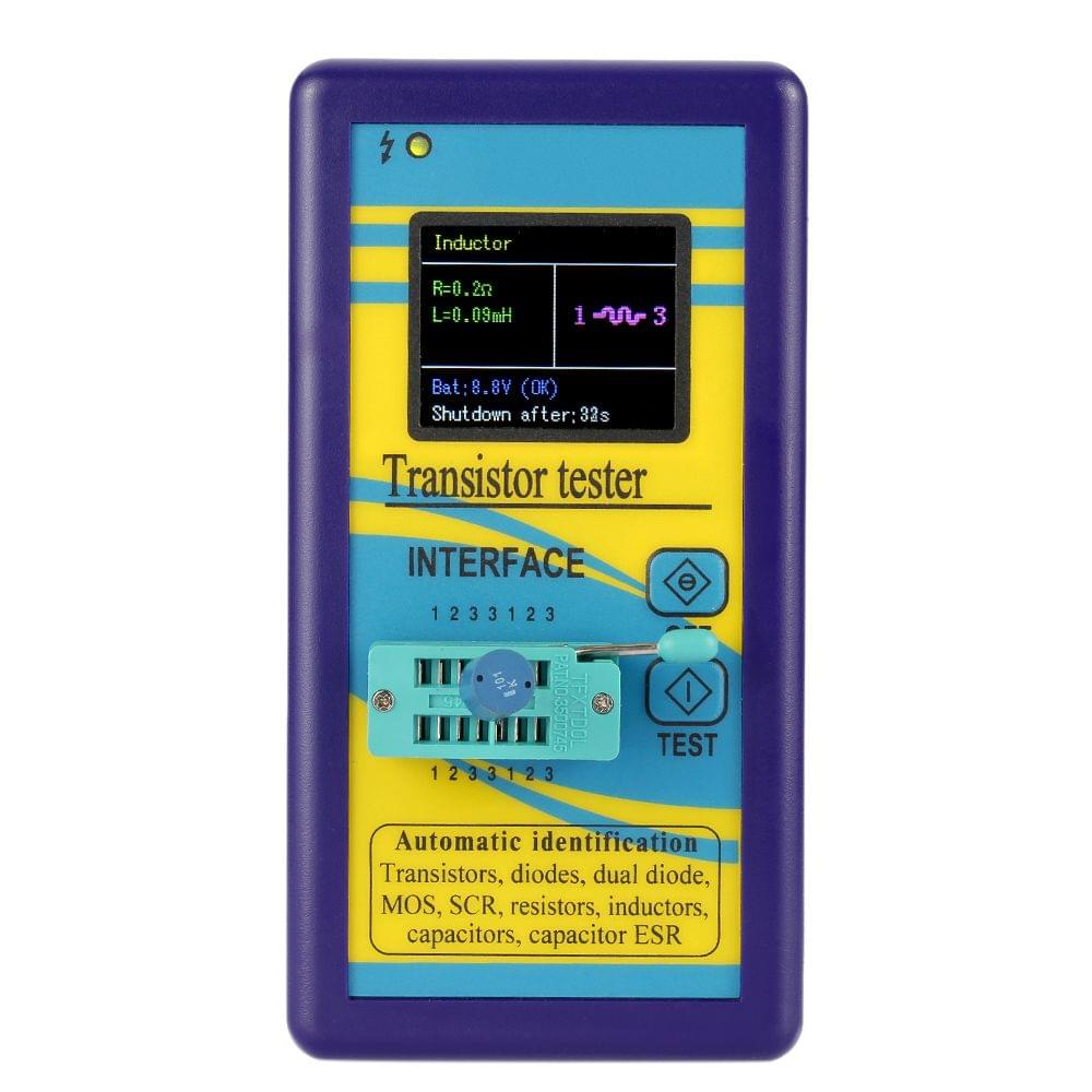 Multi-functional Transistor Tester 128*160 TFT Color Display