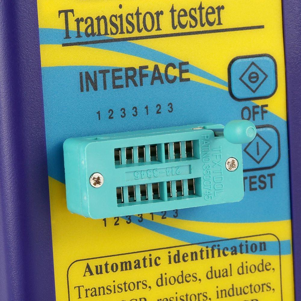 Multi-functional Transistor Tester 128*160 TFT Color Display