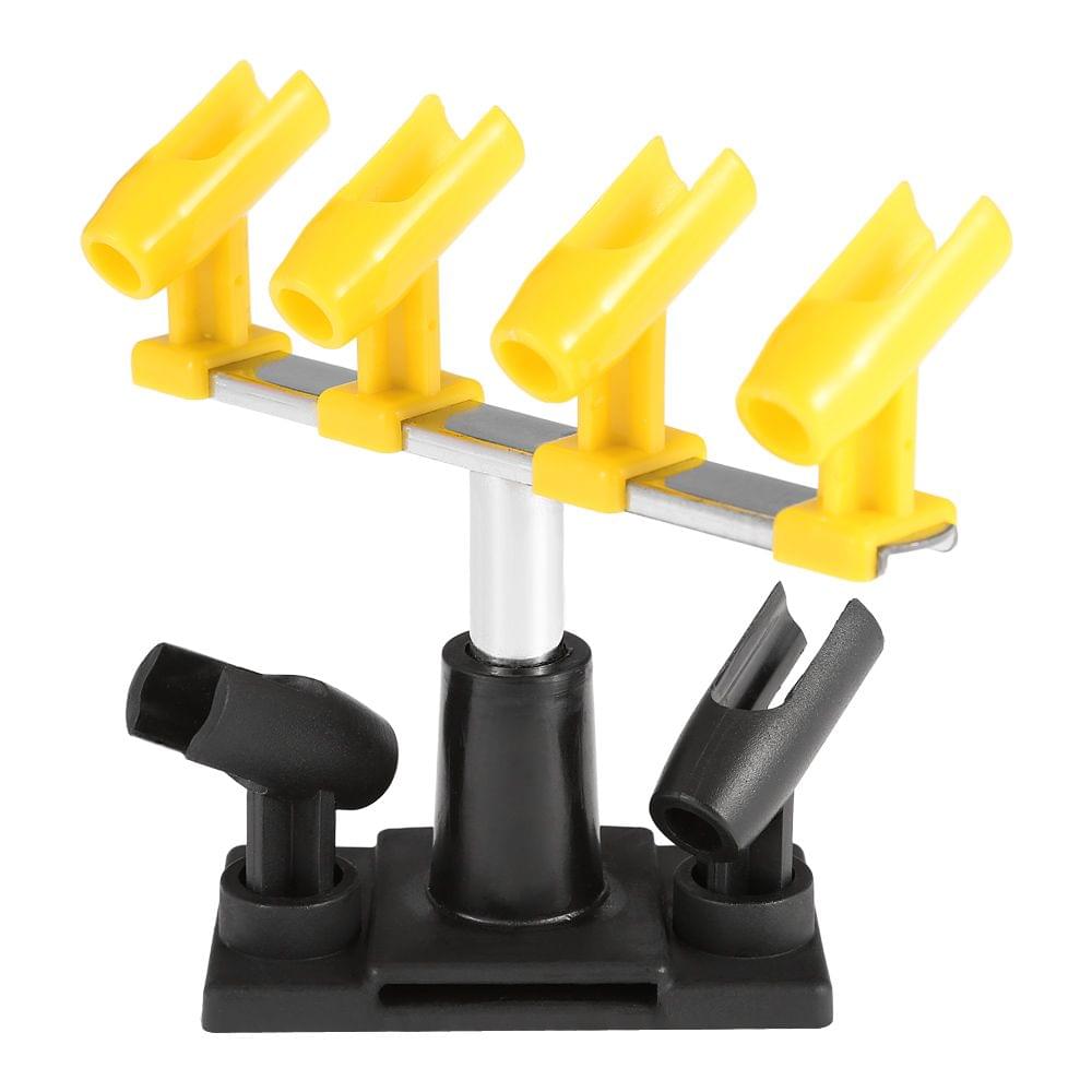 KKmoom Professional Clamp-on Airbrush Holder Hold 6 Mount