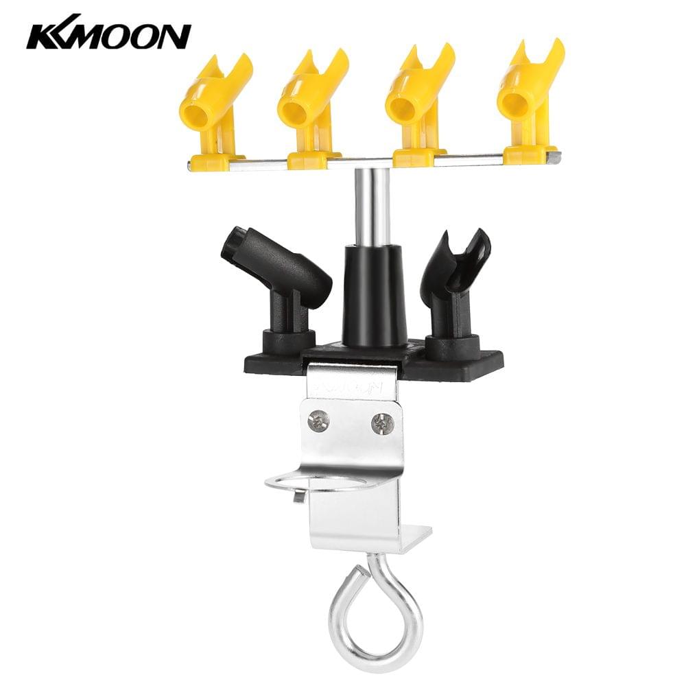 KKmoom Professional Clamp-on Airbrush Holder Hold 6 Mount