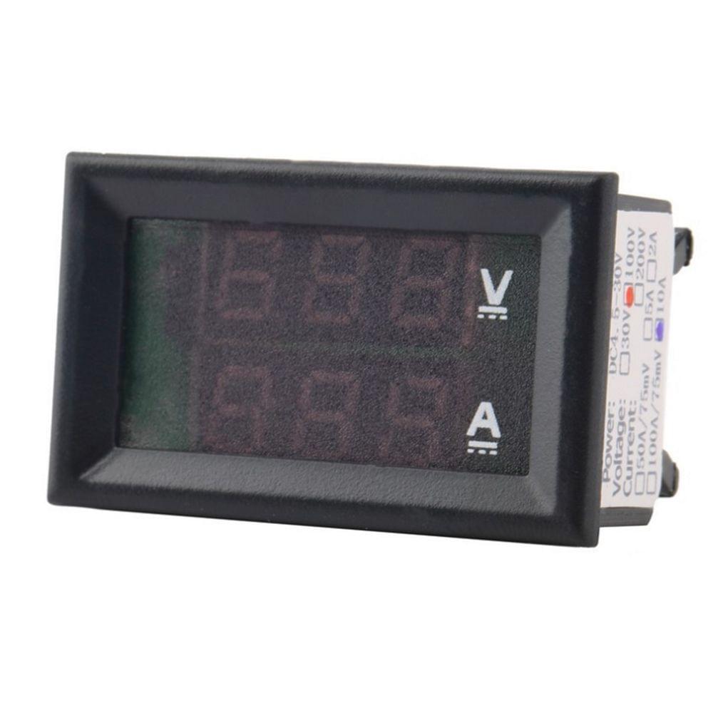 New DC1-100V 10A Digital Double Color Blue & Red LED Display
