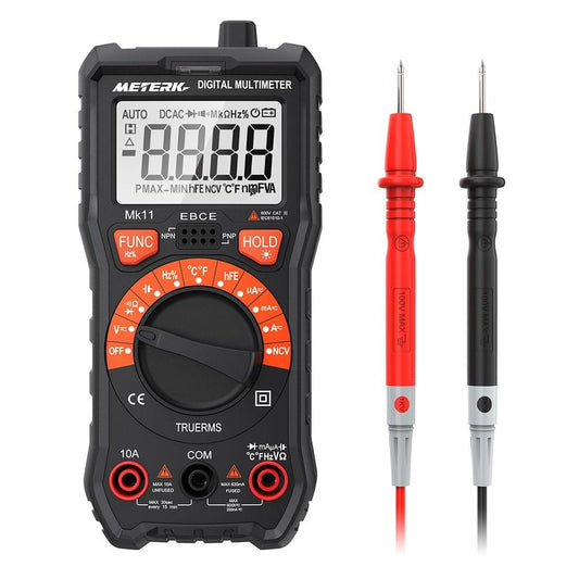 Meterk 2000 Counts Digital Multimeter True RMS