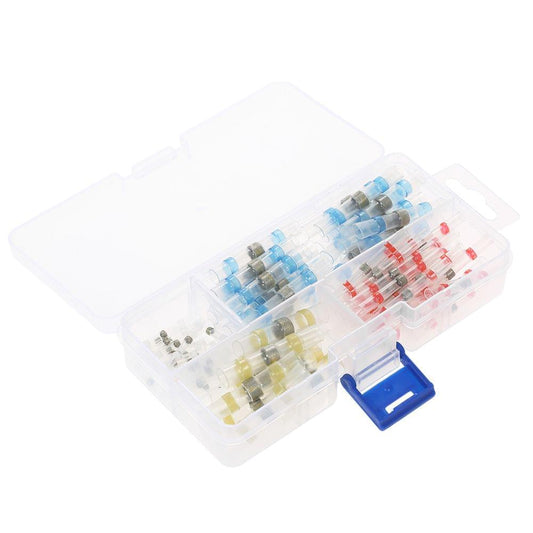 100PCS Solder Seal Wire Connectors Heat Shrink Butt