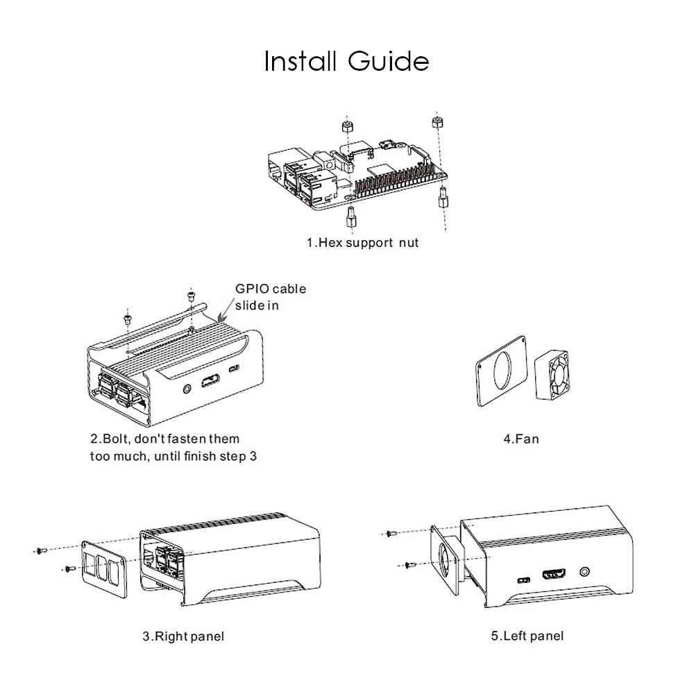 Aluminum Alloy Protective Case Housing Shell Enclosure Box