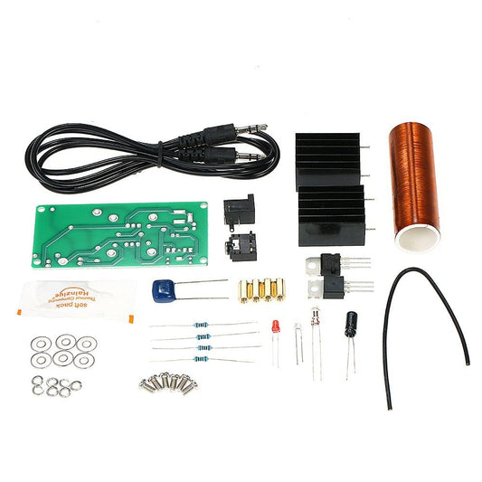 DC 15~24V DIY Mini Music Tesla Coil Plasma Loudspeaker Kit