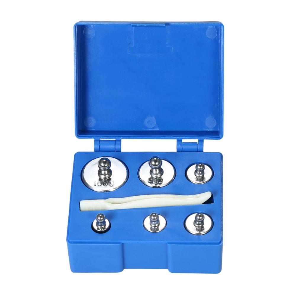 6pcs Weight 5g 10g 2x20g 50g 100g Grams Precision