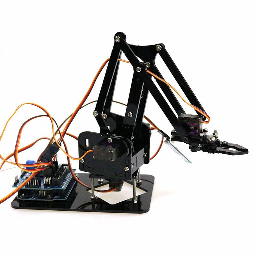 DIY Robot Hand Mechanical Arm Robotic Claw Controller Set - 3