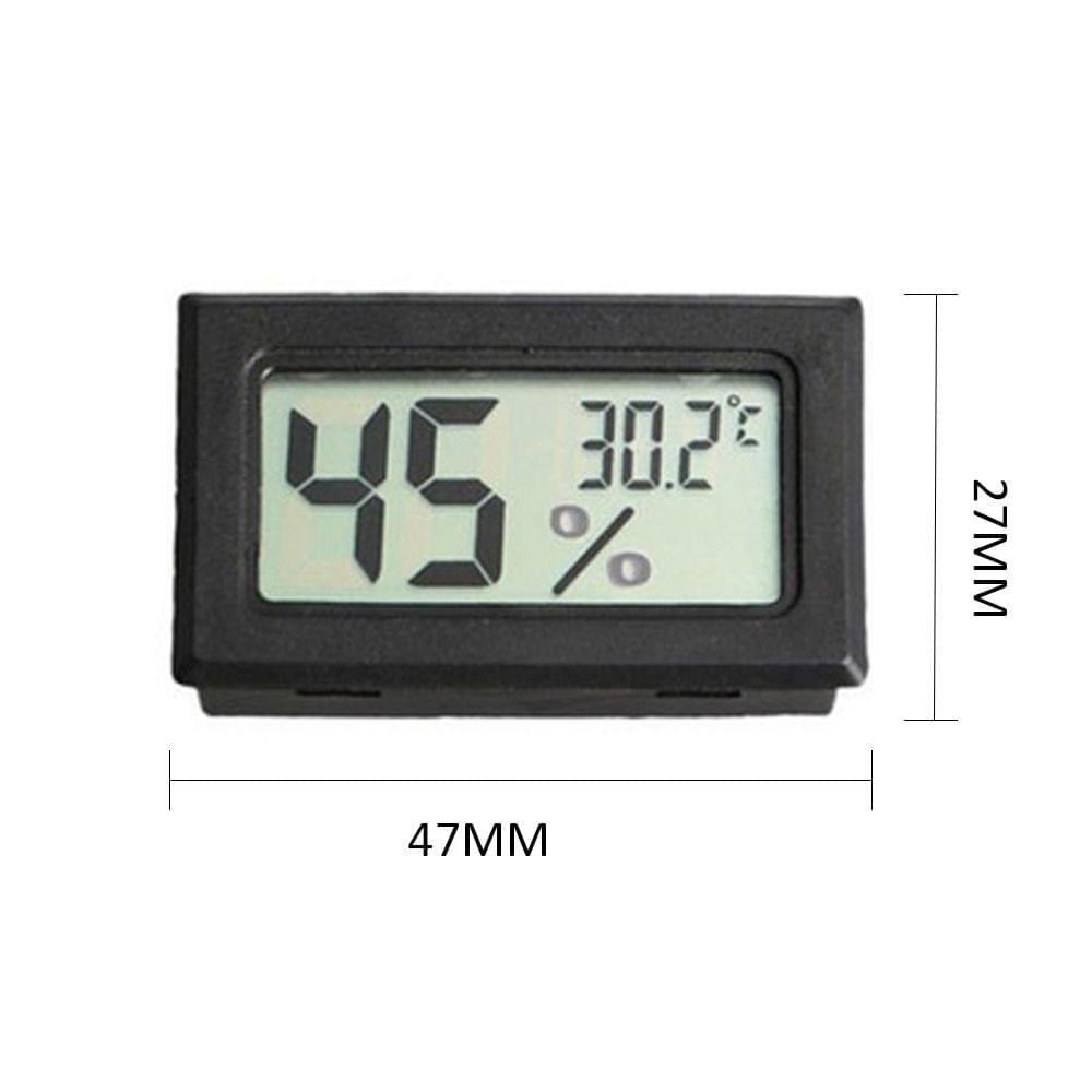 5pcs Mini Digital LCD Temperature and Humidity Meter Pet