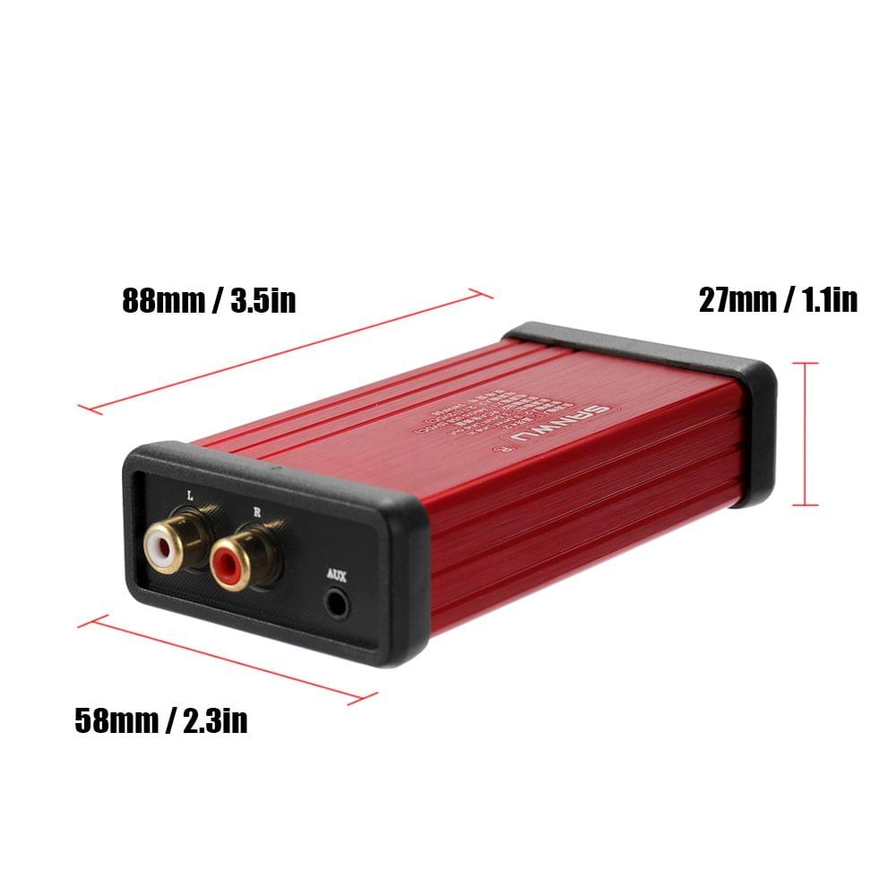 BT 4.2 Audio Receiver Box Support AUX APTX Low Delay AD823